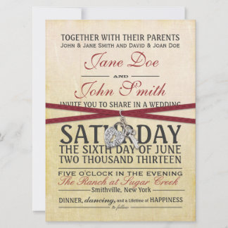 Uitnodiging tot het uitzenden van ivoor en rood p