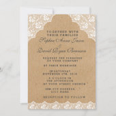 Uitnodiging tot het uitzenden van  Lace Craft Pape (Voorkant)