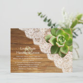 Uitnodiging tot het uitzenden van langlopende lang (Staand voorkant)