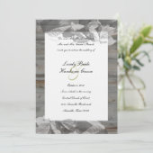 Uitnodiging tot het uitzenden van langwerpige en o (Staand voorkant)