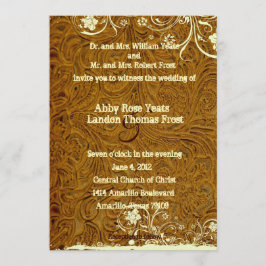 Uitnodiging tot het uitzenden van leder- en aardew