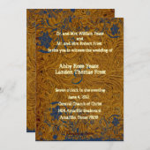 Uitnodiging tot het uitzenden van leder- en aardew (Voorkant / Achterkant)