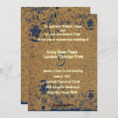 Uitnodiging tot het uitzenden van leder- en aardew (Voorkant / Achterkant)