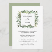 Uitnodiging tot het uitzenden van Lijsten met olie (Voorkant / Achterkant)