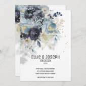 Uitnodiging tot het uitzenden van mousserende puis (Voorkant / Achterkant)