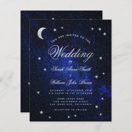 Uitnodiging tot het uitzenden van prijsuitreikinge (Voorkant / Achterkant)