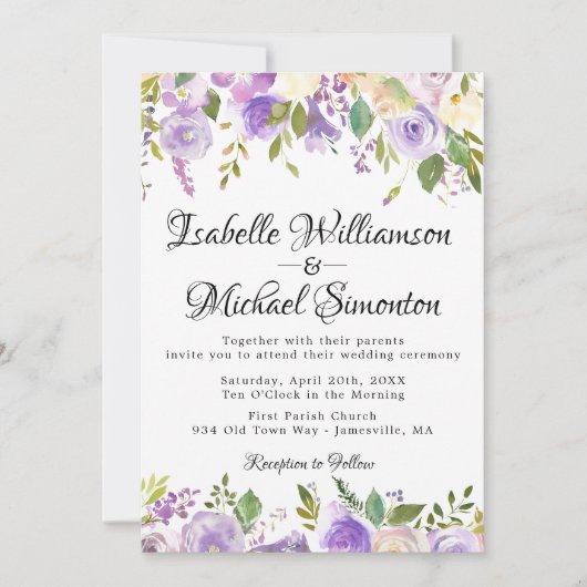 Uitnodiging tot het uitzenden van racistische Paar (Voorkant)