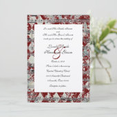 uitnodiging tot het uitzenden van rode Muziek Che (Staand voorkant)