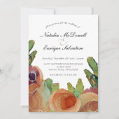 Uitnodiging tot het uitzenden van Rustige Rozen (Voorkant)