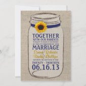 Uitnodiging tot het uitzenden van Rustige zonneblo (Voorkant)