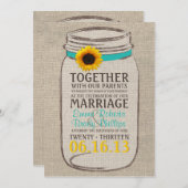 Uitnodiging tot het uitzenden van Rustige zonneblo (Voorkant / Achterkant)