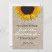 Uitnodiging tot het uitzenden van Rustige zonneblo (Voorkant)