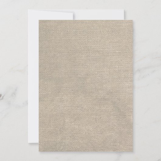 Uitnodiging tot het uitzenden van Rustige zonneblo (Achterkant)