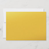 Uitnodiging tot het uitzenden van Sparkler Gold We (Achterkant)