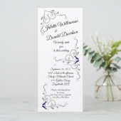 Uitnodiging tot het uitzenden van Tortelduifjes-fl (Staand voorkant)