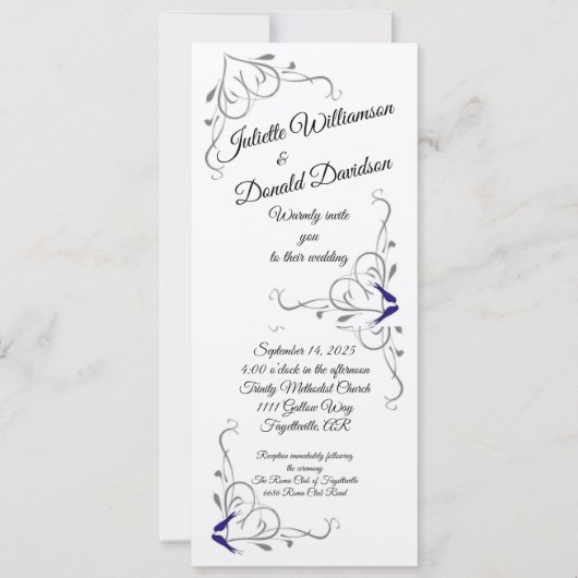 Uitnodiging tot het uitzenden van Tortelduifjes-fl (Voorkant)