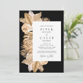 Uitnodiging tot het uitzenden van tropische gouden (Staand voorkant)