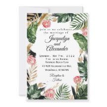 uitnodiging tot het uitzenden van tropische wedde