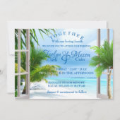 Uitnodiging tot het uitzenden van tropische wedden (Voorkant)