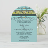 Uitnodiging tot het uitzenden van weduwen (Staand voorkant)