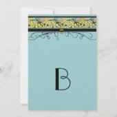 Uitnodiging tot het uitzenden van weduwen (Achterkant)