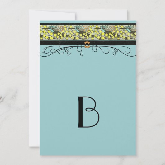 Uitnodiging tot het uitzenden van weduwen (Achterkant)