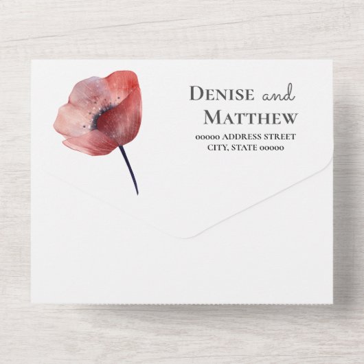 Uitnodiging tot het uitzenden van weefselpapieren  (Achterkant)