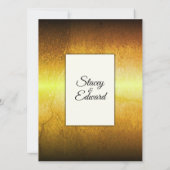 Uitnodiging tot het verbranden van Yellow Haze Wed (Achterkant)