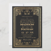 uitnodiging tot het Victoriaans huwelijk van Goth (Voorkant)