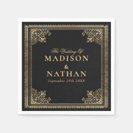  uitnodiging tot het Victoriaans huwelijk van Goth Servet