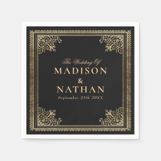  uitnodiging tot het Victoriaans huwelijk van Goth Servet (Voorkant)