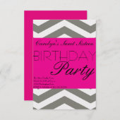 Uitnodiging tot het vieren van de zoete zesde verj (Voorkant / Achterkant)