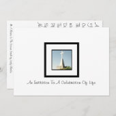  uitnodiging tot het vieren van het leven (Voorkant / Achterkant)