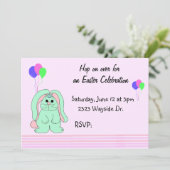 Uitnodiging tot het vieren van Pasen (Staand voorkant)