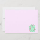 Uitnodiging tot het vieren van Pasen (Achterkant)