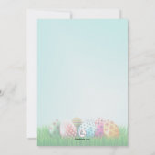 Uitnodiging tot het vieren van Pasen (Achterkant)