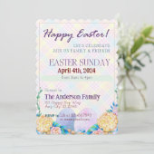 Uitnodiging tot het vieren van Pasen (Staand voorkant)