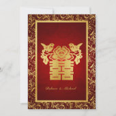 Uitnodiging tot het voeren van een Chinees dubbelg (Voorkant)