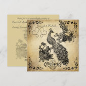 Uitnodiging tot het voeren van een vredeswedstrij (Voorkant / Achterkant)