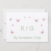 Uitnodiging tot het wekken van wilde bruiloft (Achterkant)