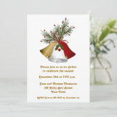 Uitnodiging tot Holiday Bells (Staand voorkant)