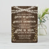 Uitnodiging tot huwelijk (Staand voorkant)