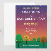 Uitnodiging tot huwelijk (Voorkant / Achterkant)