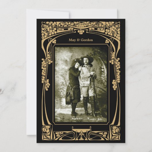 uitnodiging tot huwelijk (Voorkant)