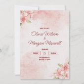 Uitnodiging tot huwelijk (Voorkant)