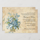 Uitnodiging tot huwelijk (Voorkant / Achterkant)