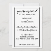 Uitnodiging tot huwelijk (Voorkant)