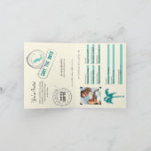 Uitnodiging tot huwelijk in Mexico (Binnen)