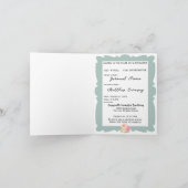 Uitnodiging tot huwelijk met moderne paspoorten (Binnen)