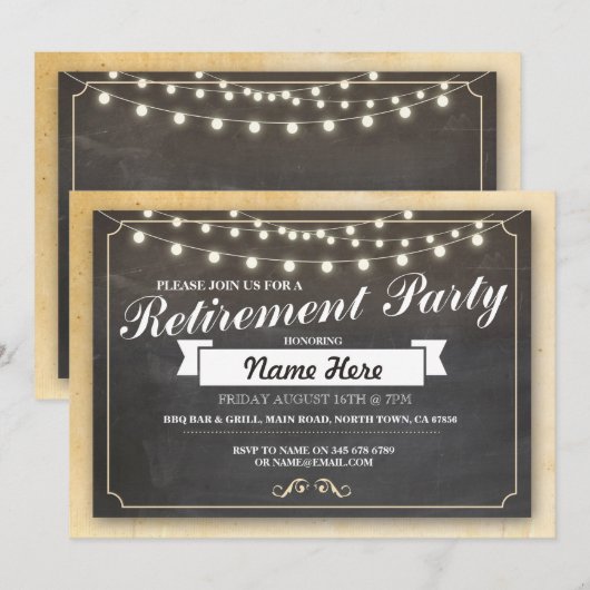 Uitnodiging tot  in ruste krijgsraad van de Pensio (Voorkant / Achterkant)